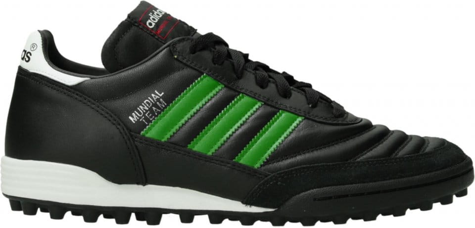 Football shoes adidas Mundial Team TF Green Stripes Schwarz -  Top4Football.com