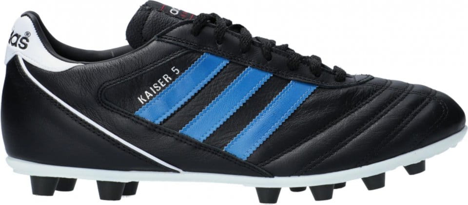 capacidad Método virtual Football shoes adidas Kaiser 5 Liga FG Blue Stripes Schwarz -  Top4Football.com