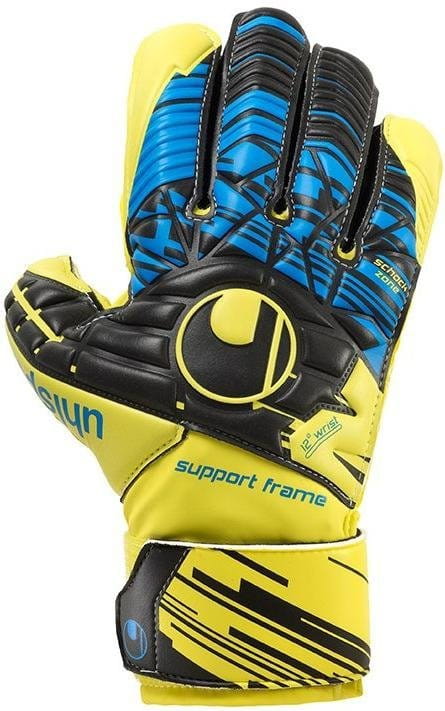 Goalkeeper's gloves Uhlsport speed up now soft sf