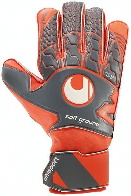 Goalkeeper's gloves Uhlsport aerored soft pro tw-