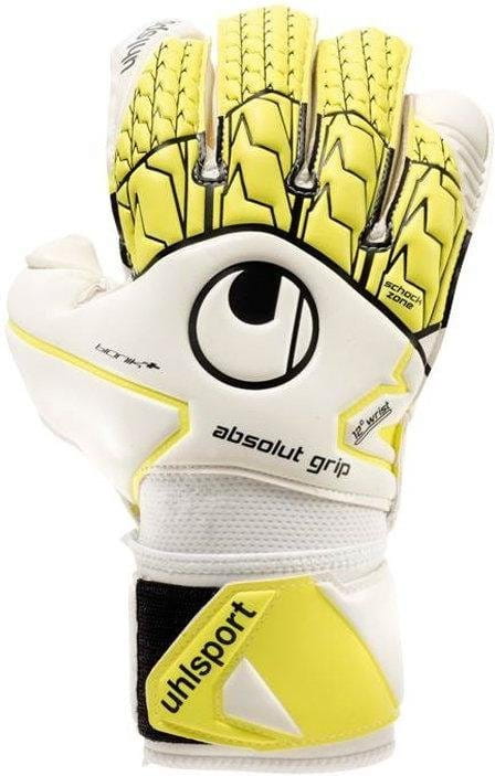 Goalkeeper's gloves Uhlsport absolutgrip bionik+ f01