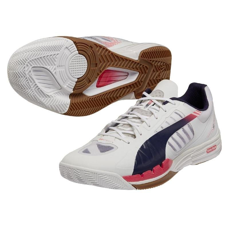 soccer shoes Puma evoSPEED Indoor 1-3 white-peacoat-bright