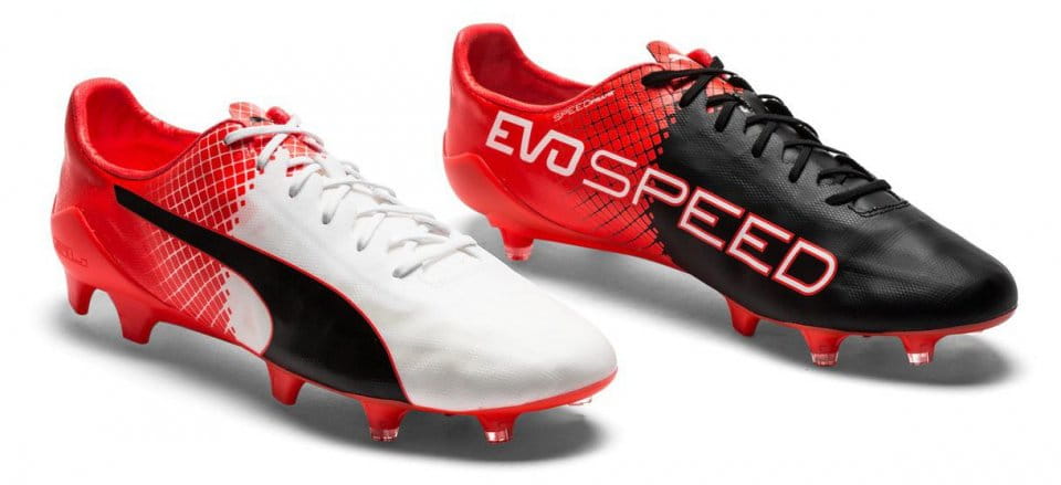 Football shoes Puma evoSPEED SL II FG Black- White- - Top4Football.com