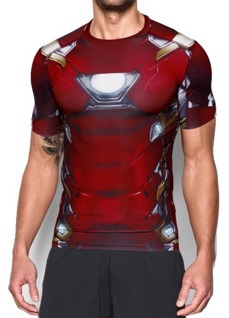 Compression T-shirt Under Armour Iron Man Suit SS 