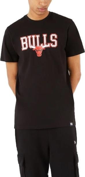 T-shirt New Era New Era Chicago Bulls Graphic Hoop T-Shirt FBLK