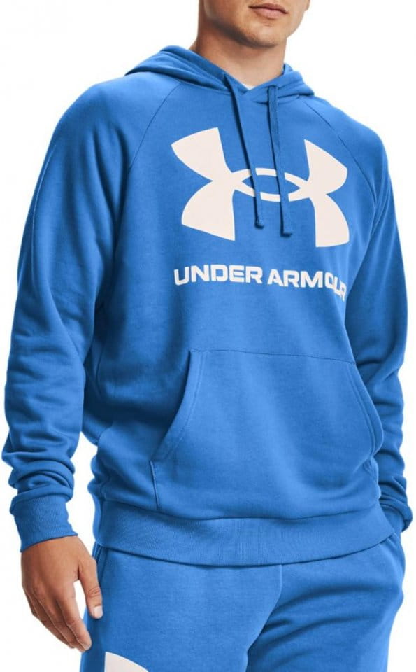 Hooded sweatshirt Under Armour UA Rival Fleece Big Logo HD-BLU