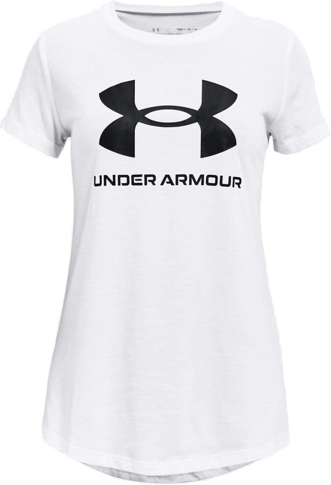 T-shirt Under Armour UA SPORTSTYLE LOGO SS-WHT