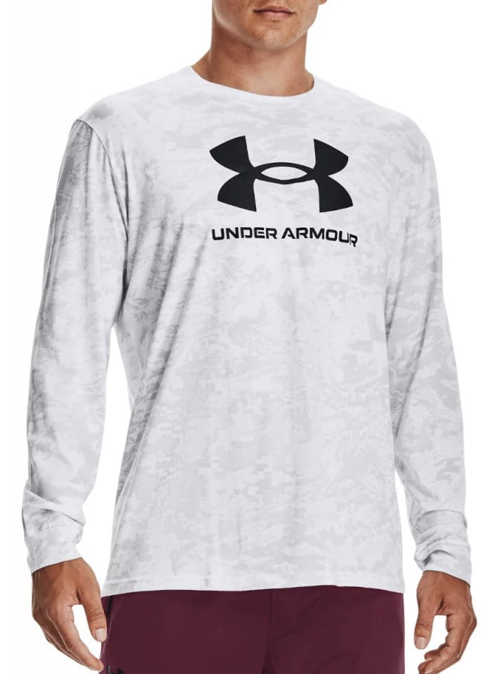 Long-sleeve T-shirt Under Armour UA ABC CAMO LS-WHT