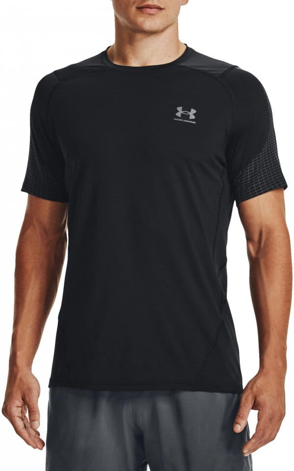 T-shirt Under UA HG Armour Fitted Nvlty SS-BLK