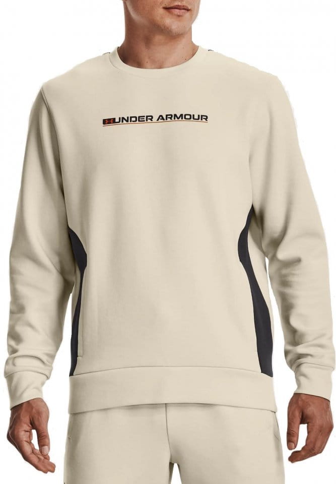 Sweatshirt Under Armour UA SUMMIT KNIT CREW-BRN