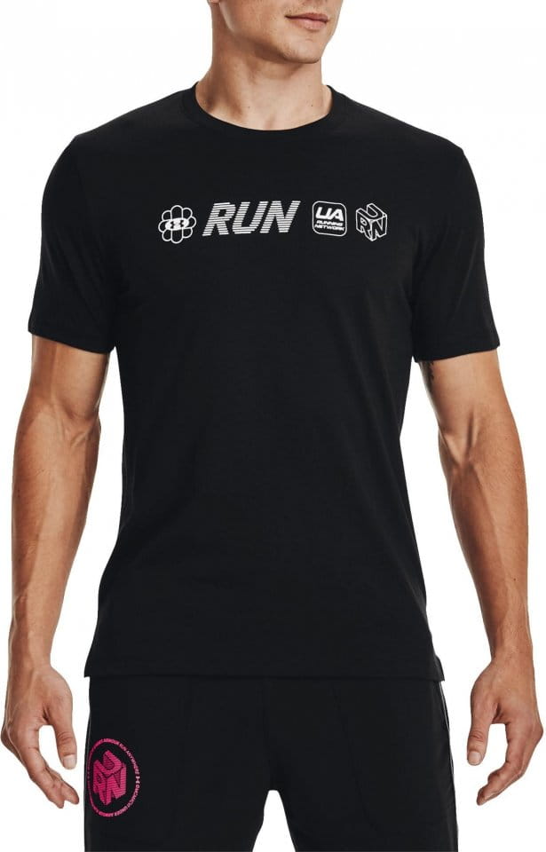 T-shirt Under Armour UA Run Anywhere SS-BLK