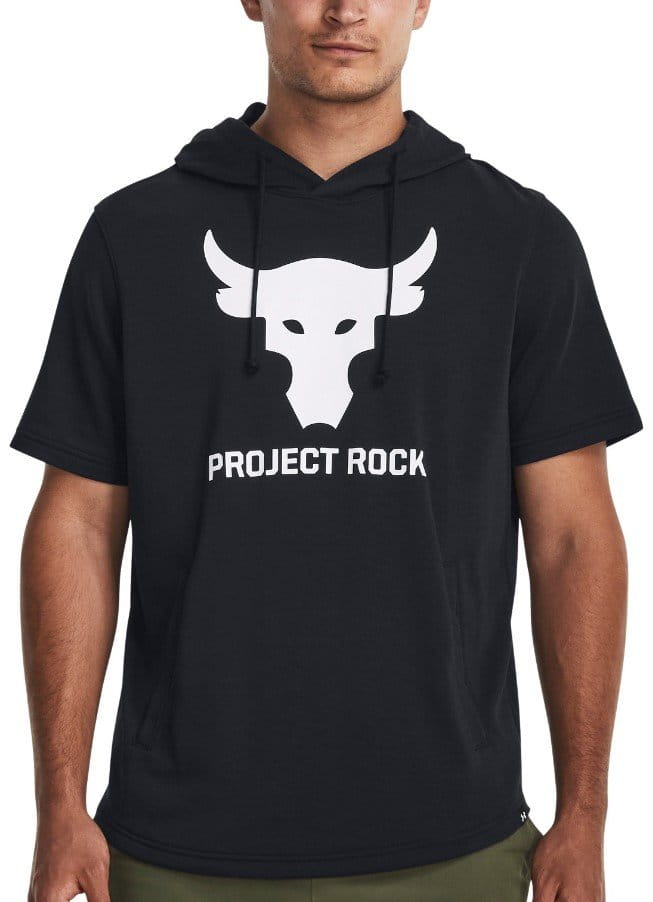 Hooded sweatshirt Under Armour Pjt Rock Terry SS HD-BLK
