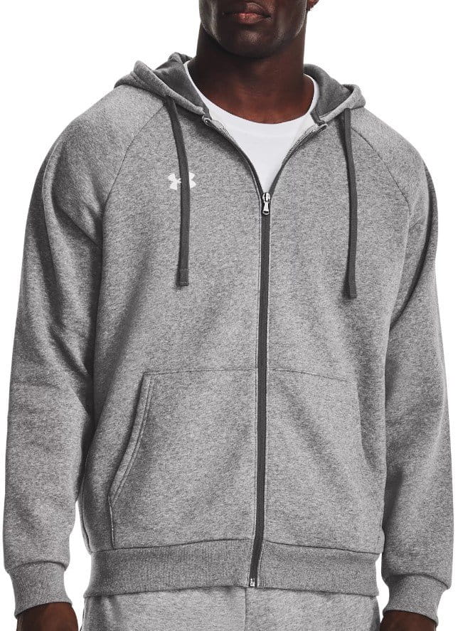 Hooded sweatshirt Under Armour UA Rival Fleece FZ Hoodie-GRY