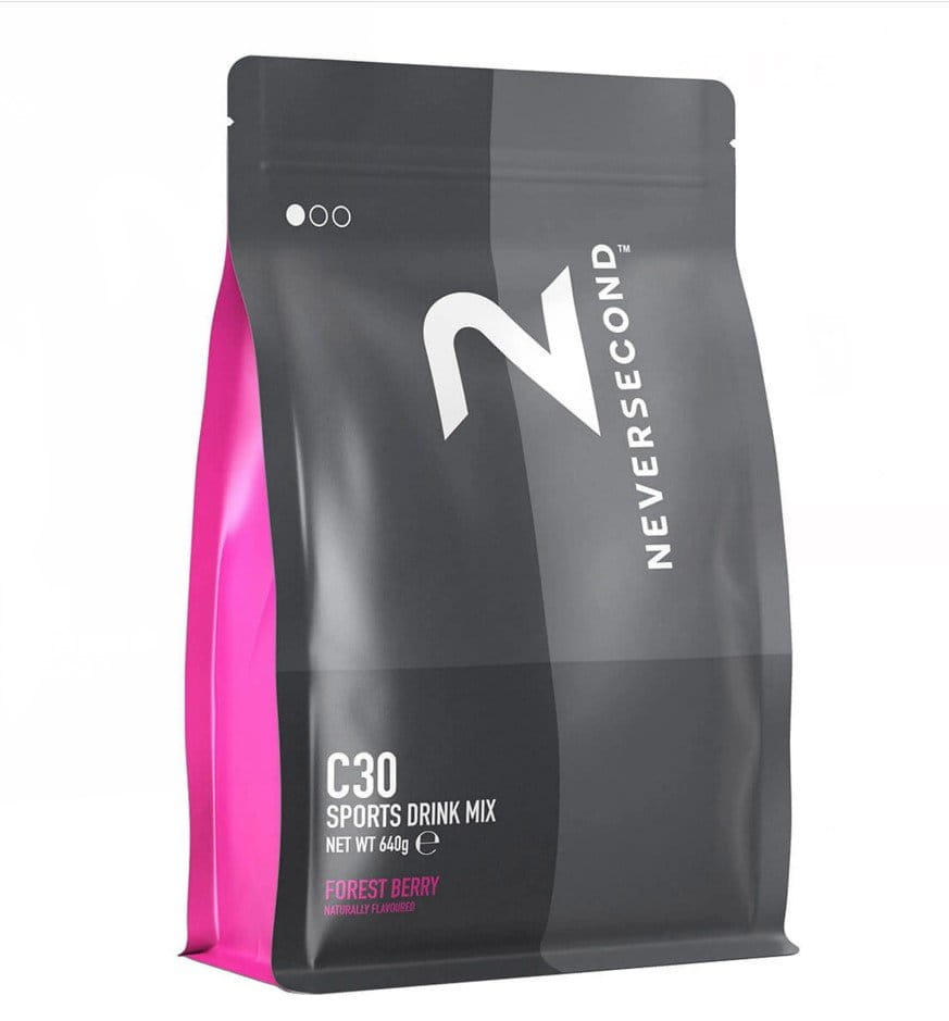 Ionic sports drink in powder Neversecond C30 640g Forest Berry