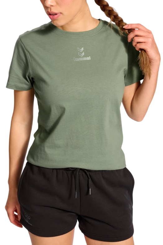 T-shirt Hummel HMLACTIVE CHEVRONS CO TEE S/S WOMAN
