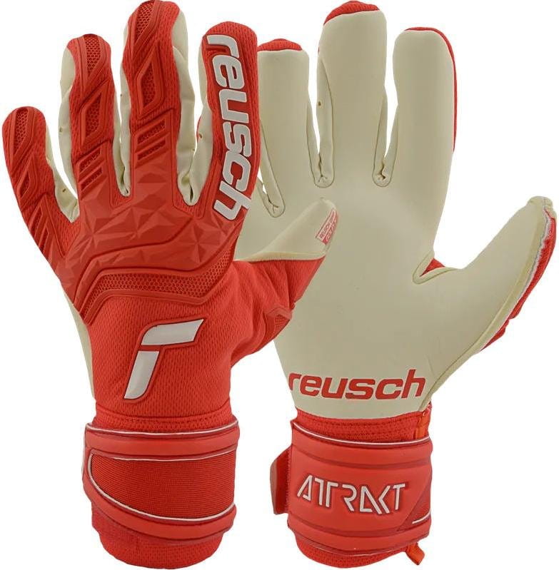 Goalkeeper's gloves Reusch Attrakt Freegel Gold X