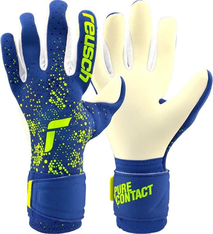 Goalkeeper's gloves Reusch Pure Contact Silver - Top4Football.com
