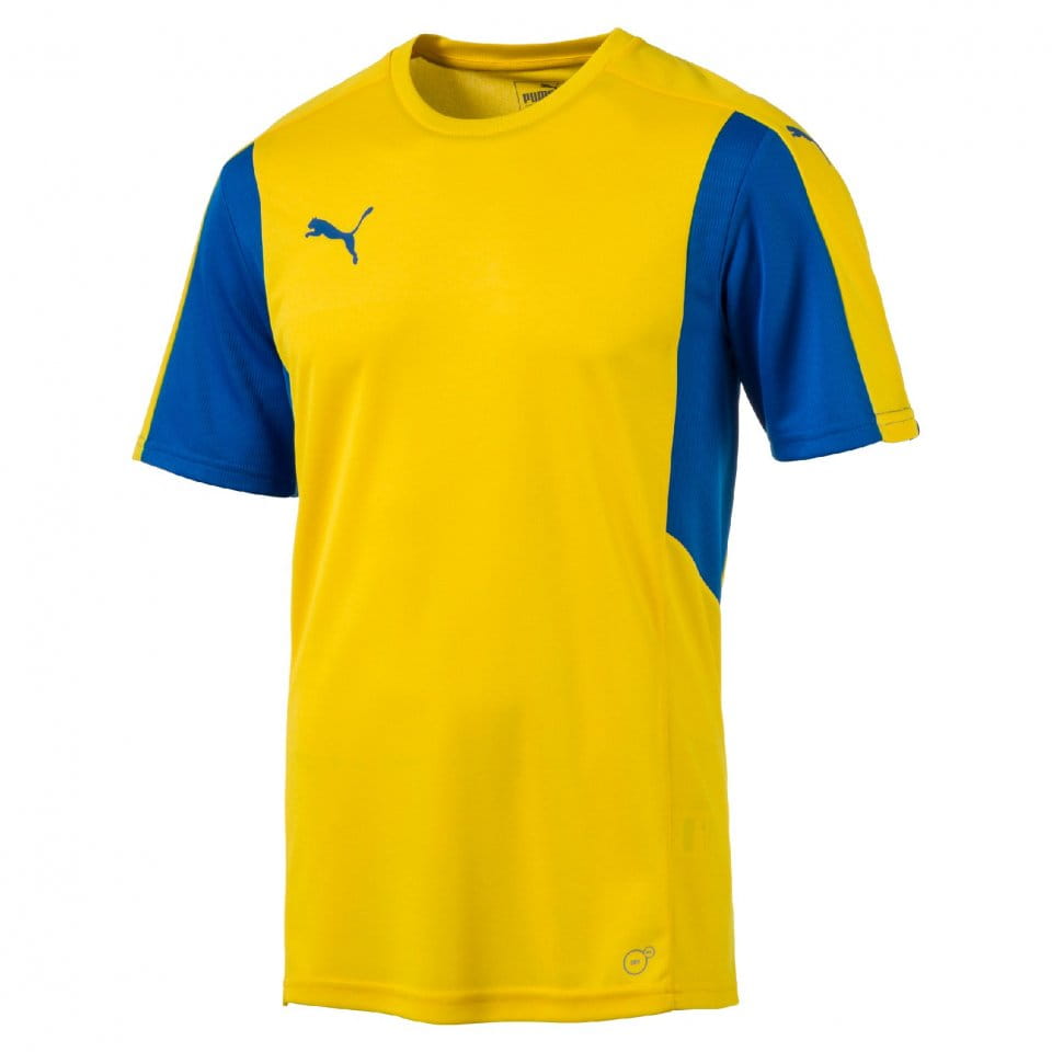 Jersey Puma Dominate SS Shirt Cyber Yellow- Roya
