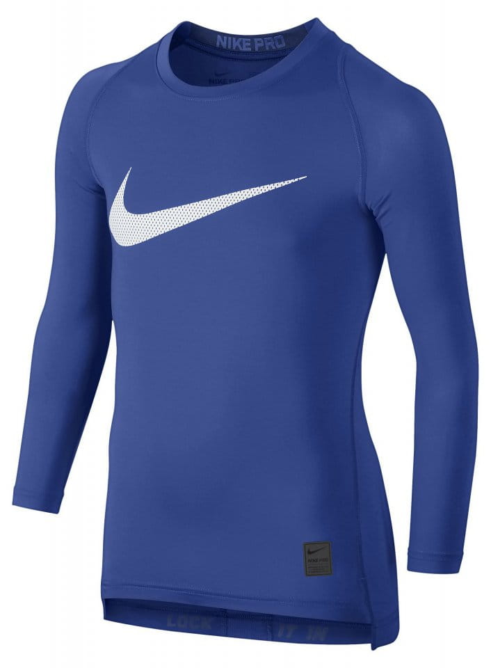 Compression T-shirt Nike COOL HBR COMP LS YTH - Top4Football.com