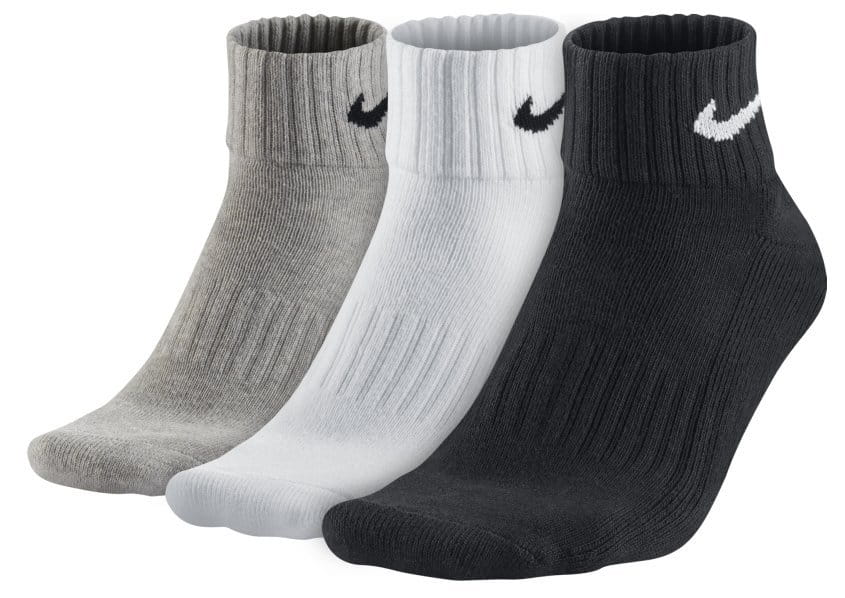 Socks Nike 3PPK VALUE COTTON QUARTER S,M