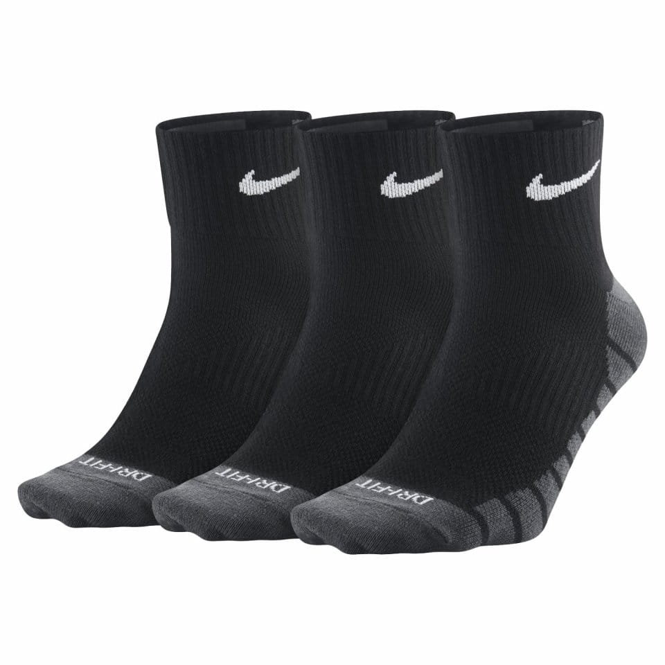 Socks Nike U NK DRY LTWT QTR 3PR