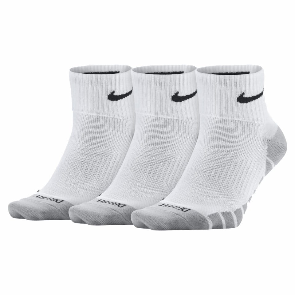 Socks Nike U NK DRY LTWT QTR 3PR