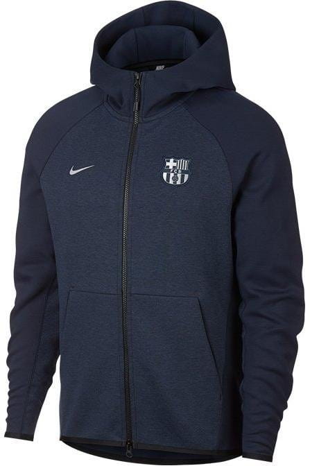 Hooded sweatshirt Nike FC BARCELONA TECH FLEECE HOODIE