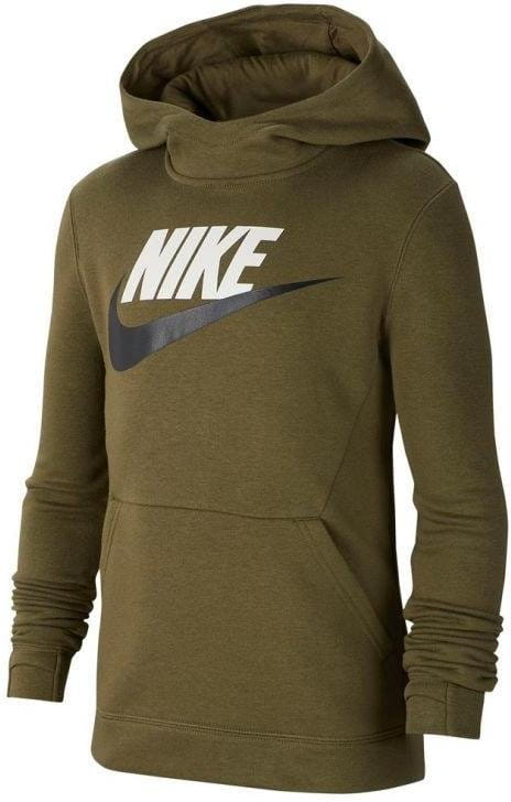 Hooded sweatshirt Nike B NSW PO HOODIE CLUB FLC HBR