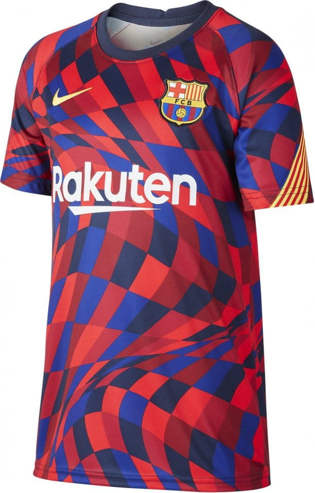 T-shirt Nike Y FC BARCELONA VAPORKNIT DRY TOP 2020/21 - Top4Football.com