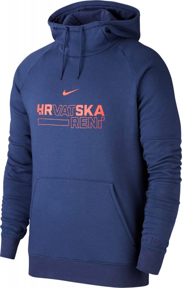 Hooded sweatshirt Nike M NK CROATIA FLC PO HOODIE