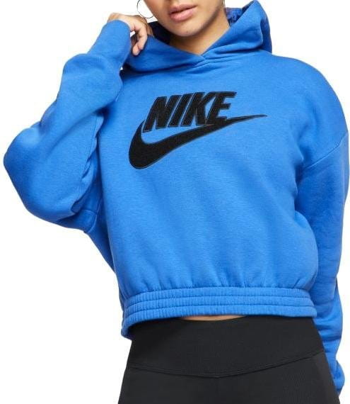 Hooded sweatshirt Nike W NSW ICN CLSH FLC HOODIE BB