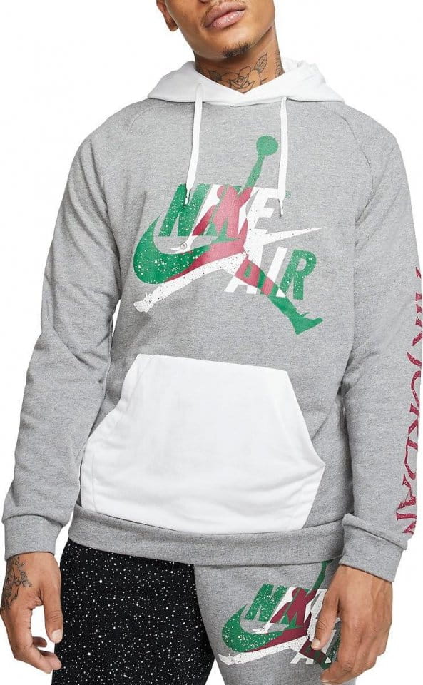 Hooded sweatshirt Jordan M J JUMPMAN CLSCS LTWT FLC PO