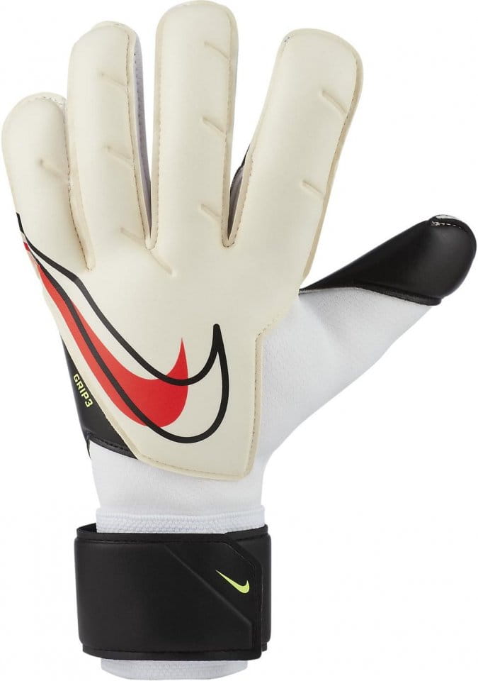 Goalkeeper's Nike Goalkeeper Grip3 Soccer Gloves