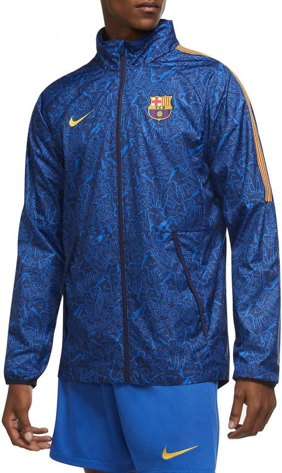 Hooded jacket Nike FC Barcelona AWF - Top4Football.com