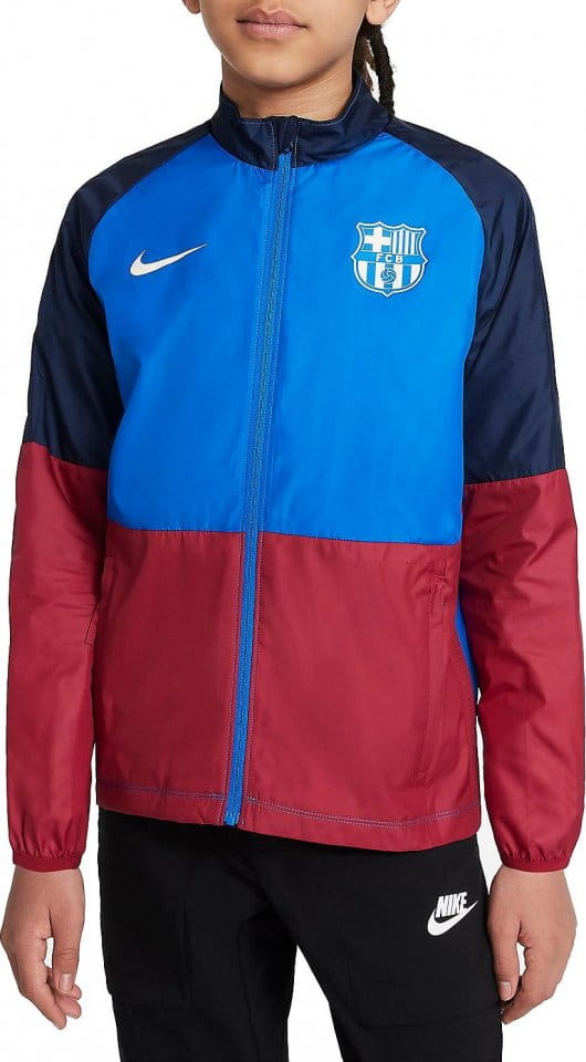 Nike FC Barcelona Repel Academy Big Kids Soccer Jacket