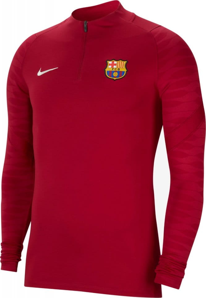 Long-sleeve T-shirt Nike FC Barcelona Strike Men s Soccer Drill Top