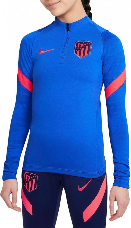 Long-sleeve T-shirt Nike Atlético Madrid Strike Big Kids Soccer Drill Top -  Top4Football.com