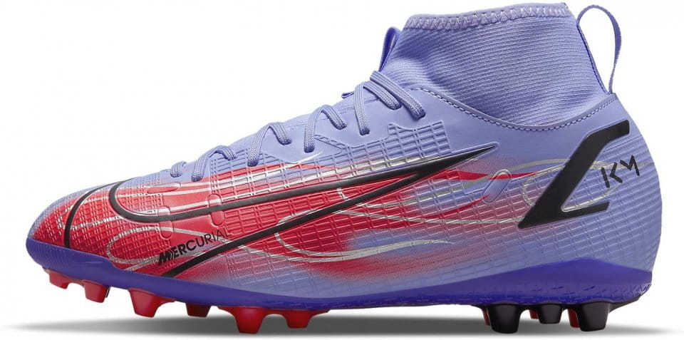 Football shoes Nike Jr. Mercurial Superfly 8 Academy KM AG Little/Big Kids Artificial-Ground Soccer Cleats