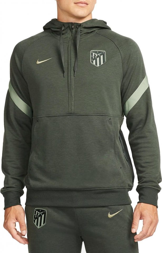 Hooded sweatshirt Nike Men's 1/2-Zip Atletico Madrid Fleece Football Hoodie