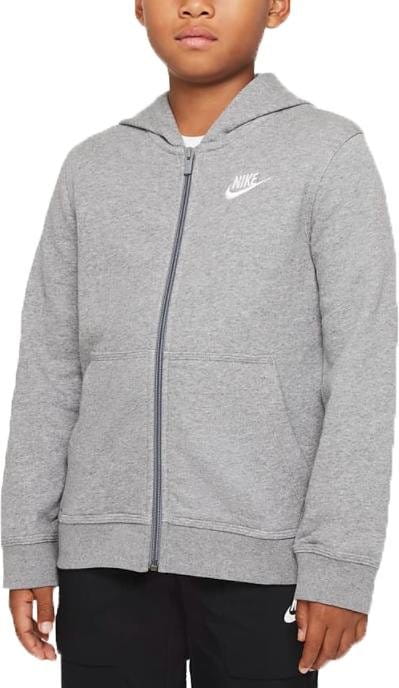 Hooded sweatshirt Nike Sportswear Club Big Kids (Boys ) French Terry Full-Zip  Hoodie - Top4Football.com