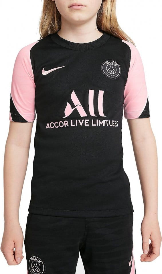 T-shirt Nike Paris Saint-Germain Strike Away Big Kids Dri-FIT Short-Sleeve Soccer Top 2021/22