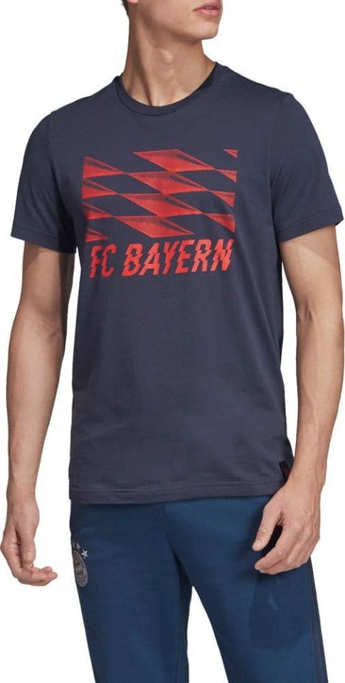 T-shirt adidas FCB STR GR TEE TRABLU