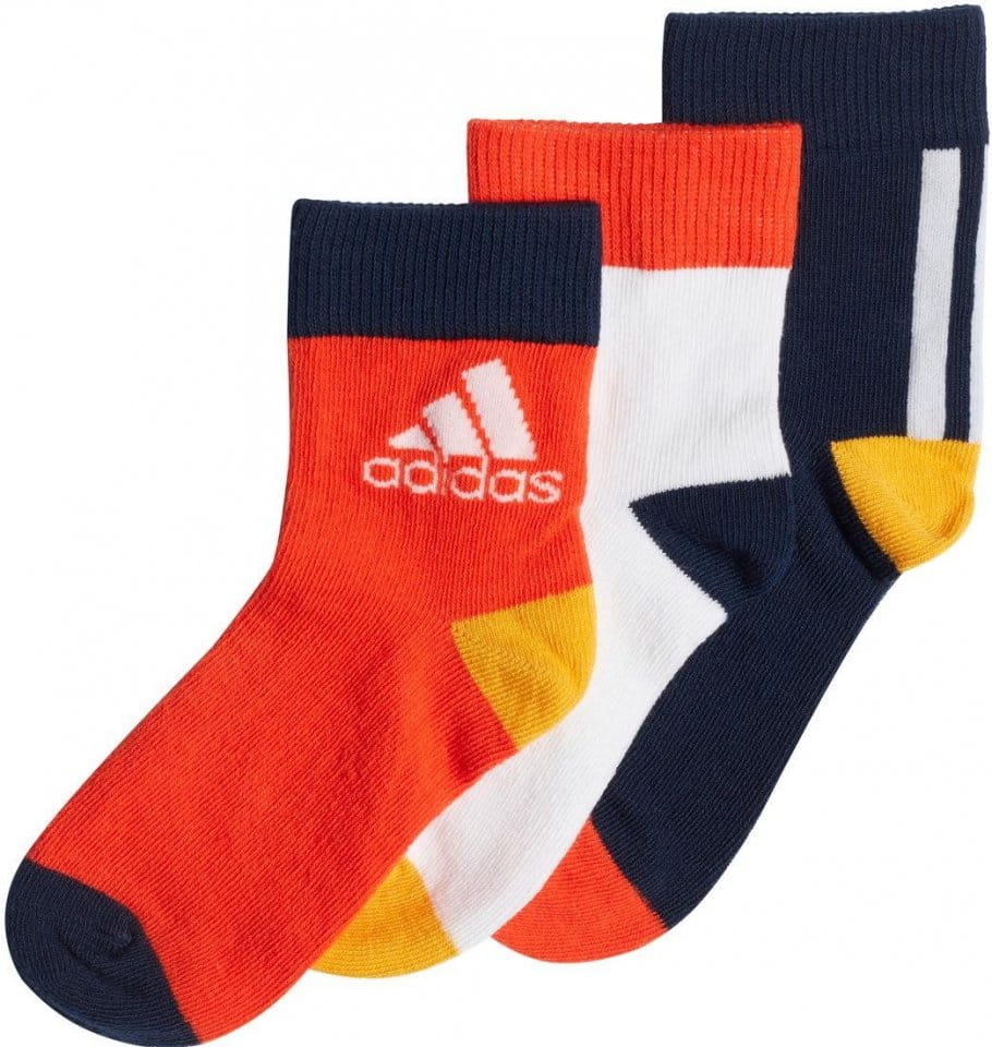 Socks adidas LK ANKLE S 3PP CONAVY/WHITE/ACTORA