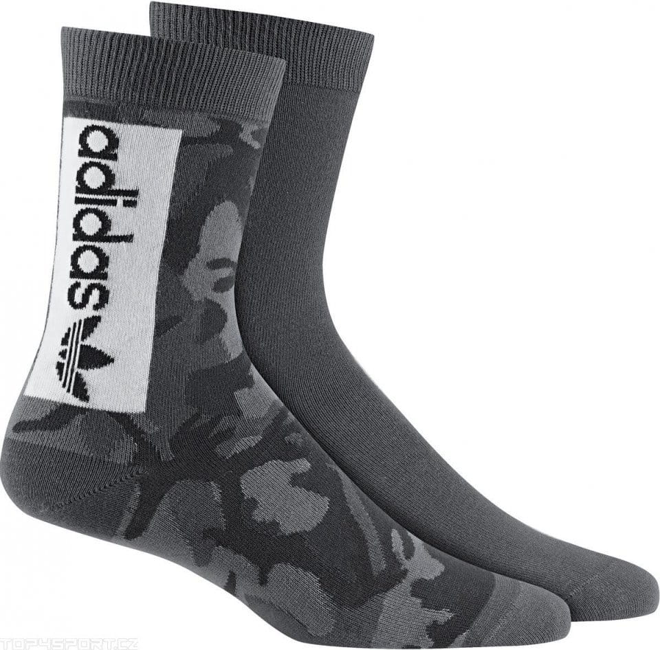 Socks adidas Originals CAMO CREW 2PP