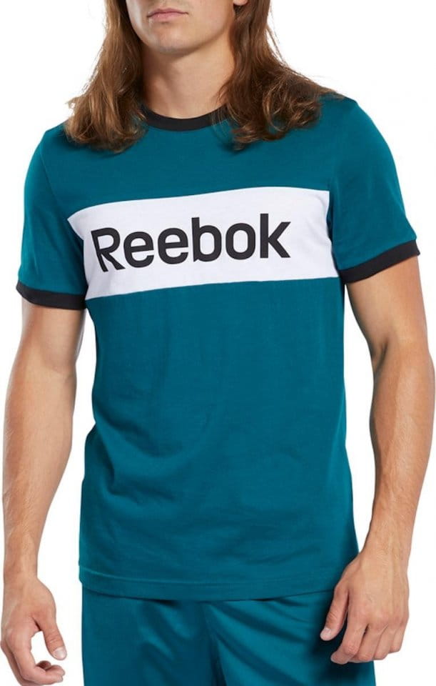 T-shirt Reebok TE LL BLOCKED SS TEE