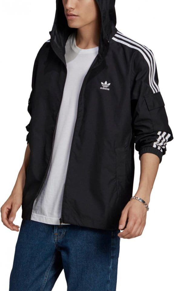 Hooded jacket adidas Originals 3-STRIPES WB FZ