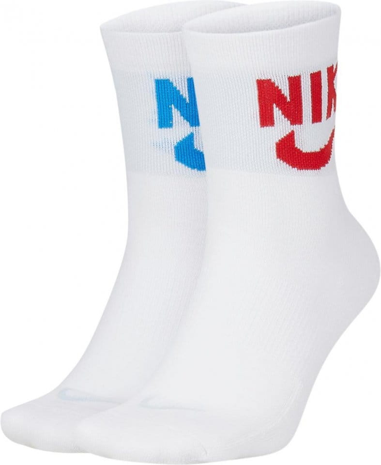Socks Nike U NK HERITAGE ANKLE 2PR