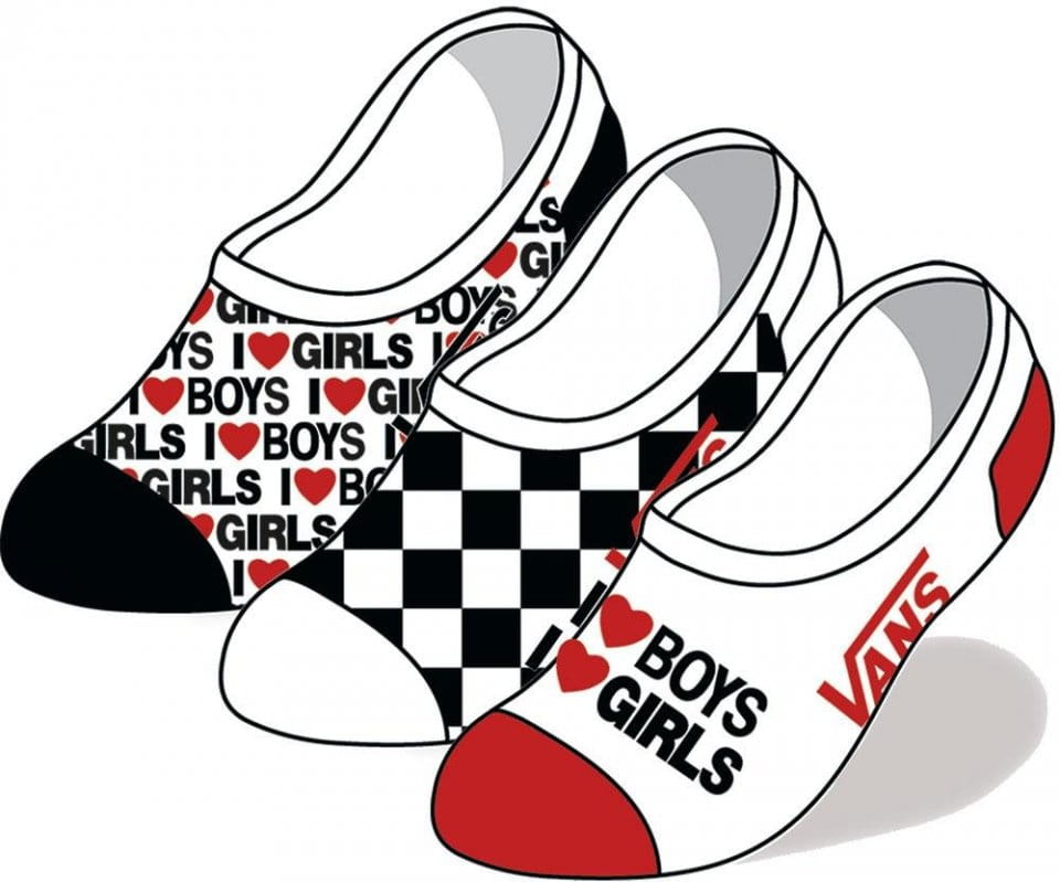 Socks Vans WM BOYS GIRLS CANOODLES 1-6 3PK